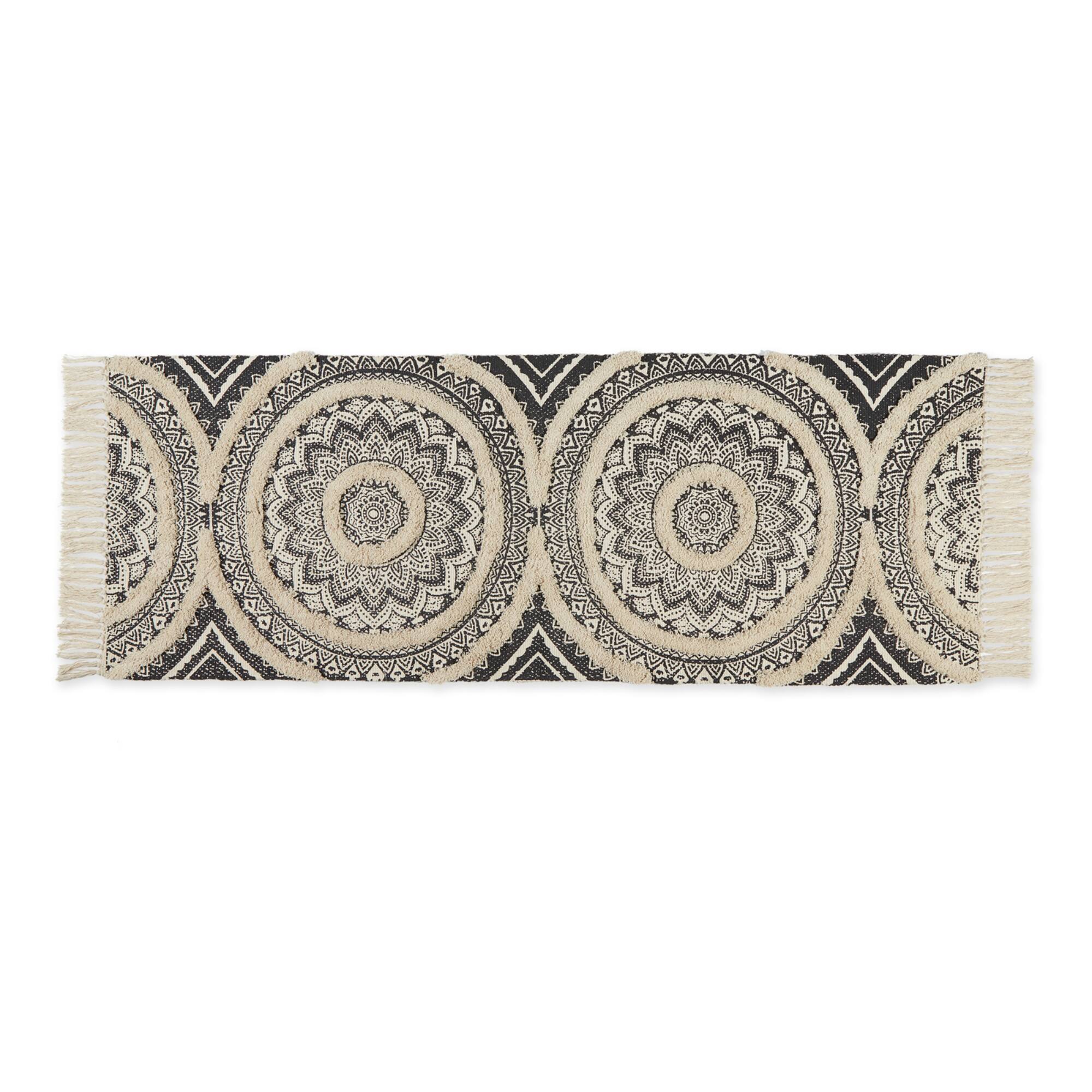 DII® Hand-Loomed Medallion Runner Rug